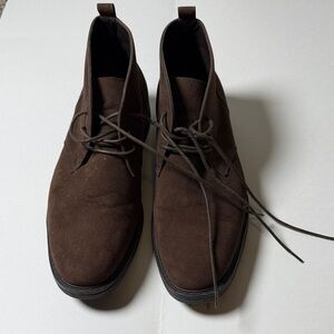 Alfani Dark Brown Chukka Boots